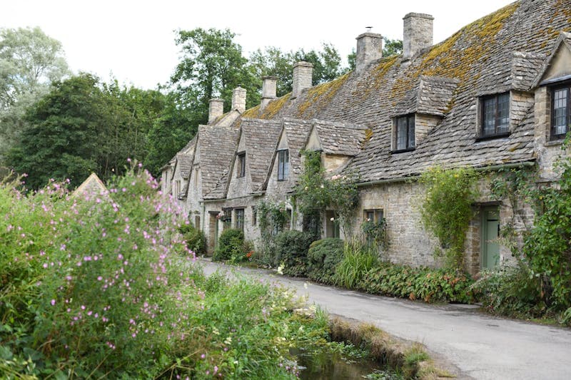 English Cotswolds village